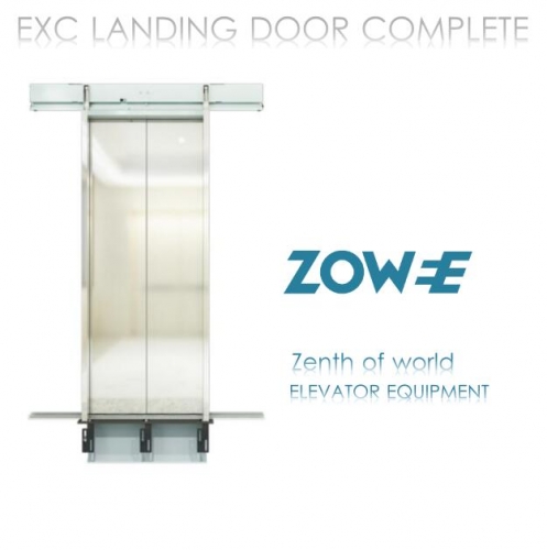 EXC Stainless Landing Door Complete