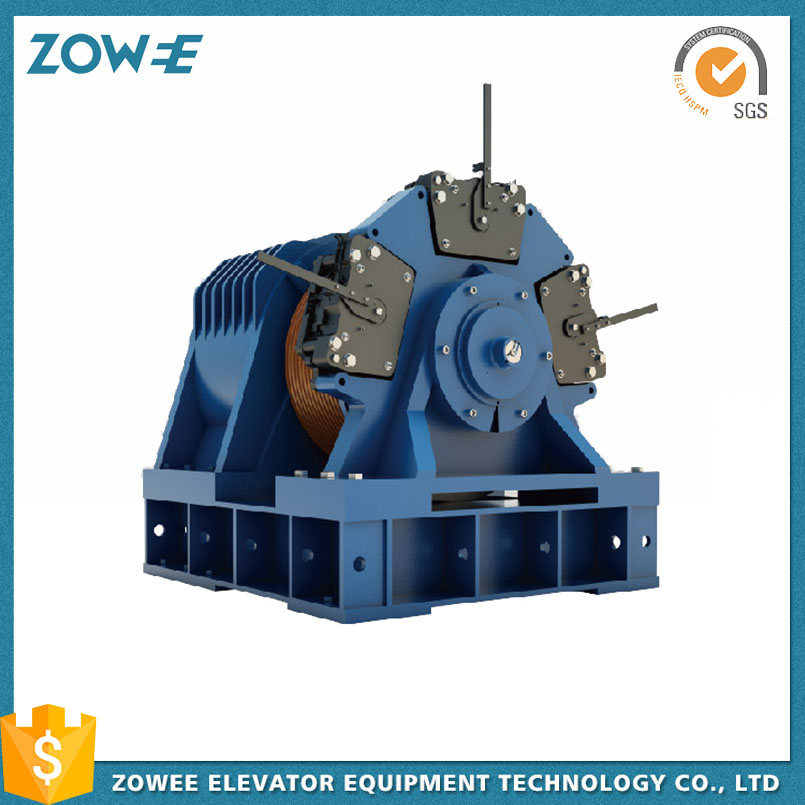 Gearless Traction Machine MDD710,TRACTION SYSTEM